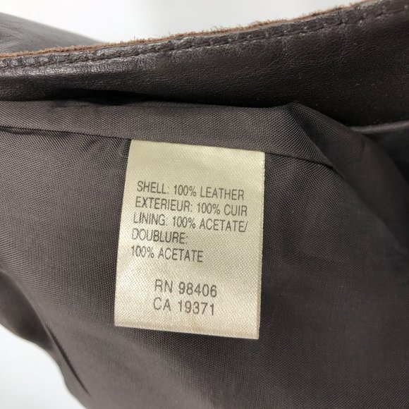 Theory Size 2 Leather Black Brown Chocolate Dark Brown Mini Skirt - Picture 10 of 16